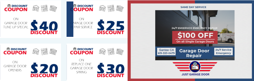 Just Garage Door Repair  Santee CA